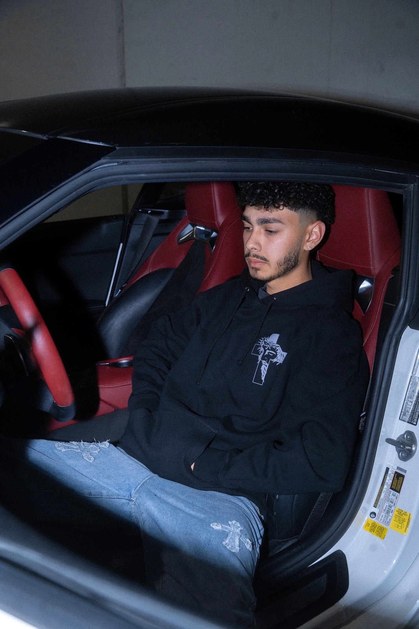 Led by the cross (Hoodie)