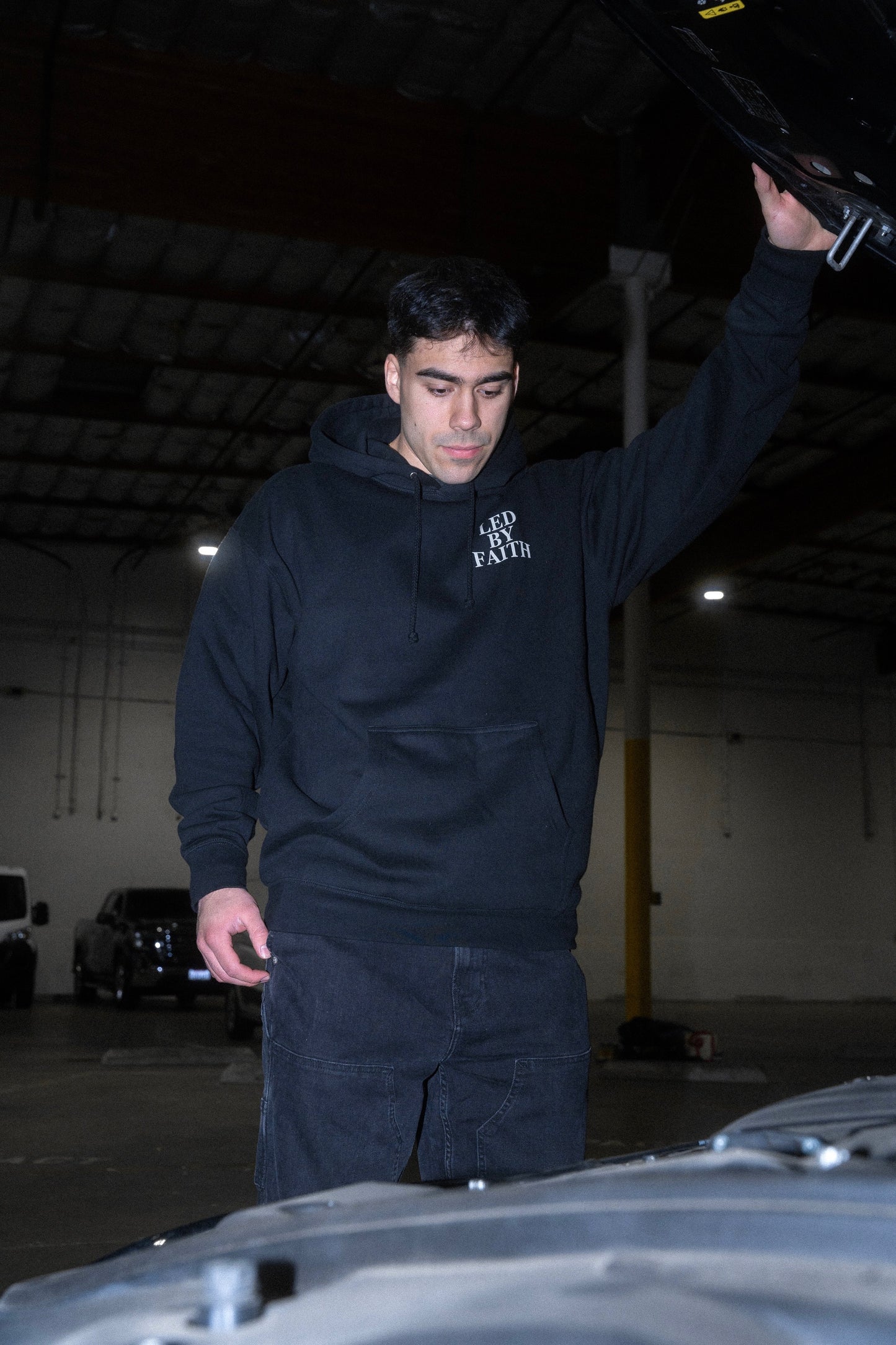 Led by faith (Hoodie)